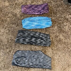 Headbands with buttons for mask